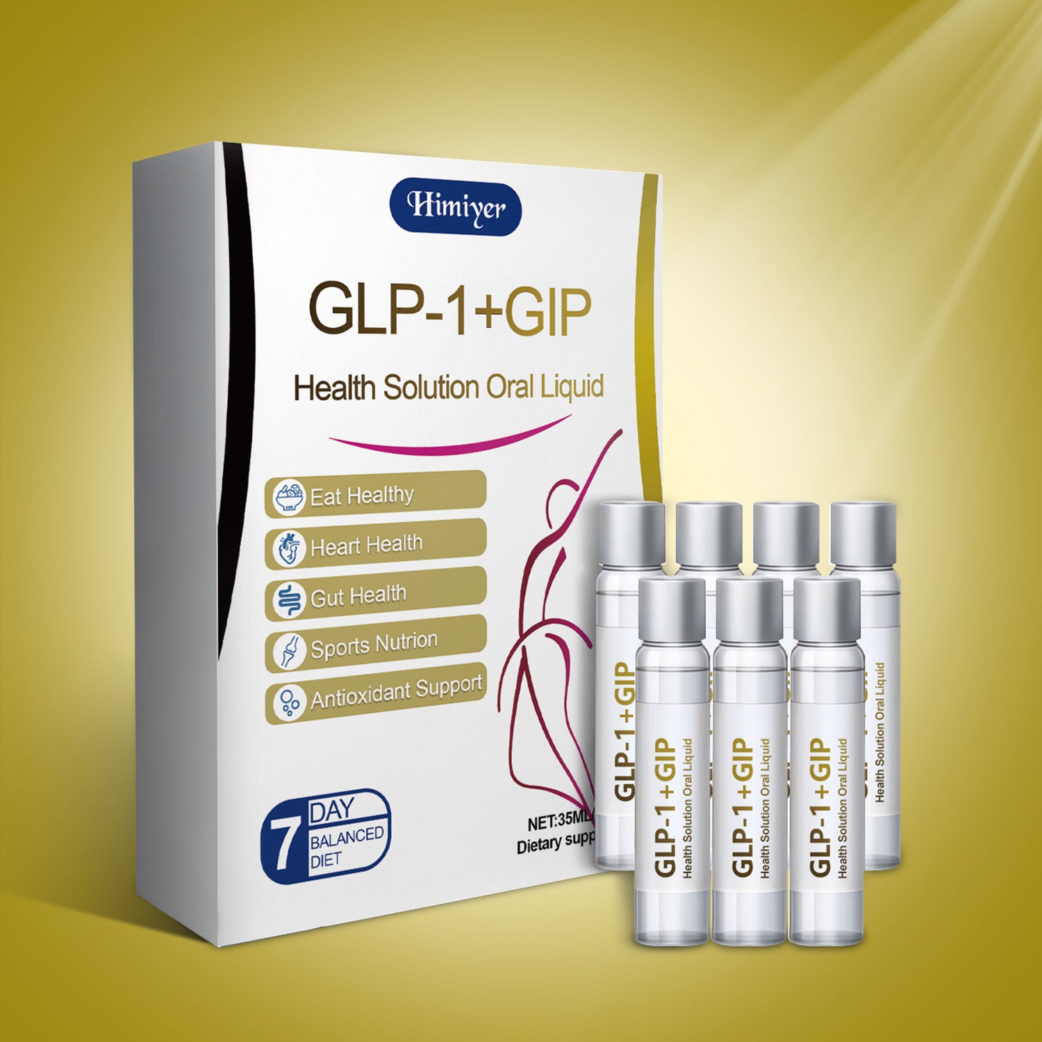himiyer glp-1 GLP-1 + GIP Oral Liquid for Metabolic Support