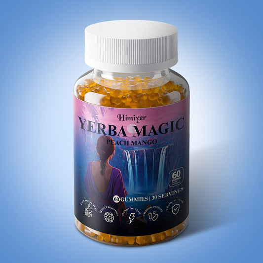 Yerba mate prebiotic gummies as an alternative daily energy format