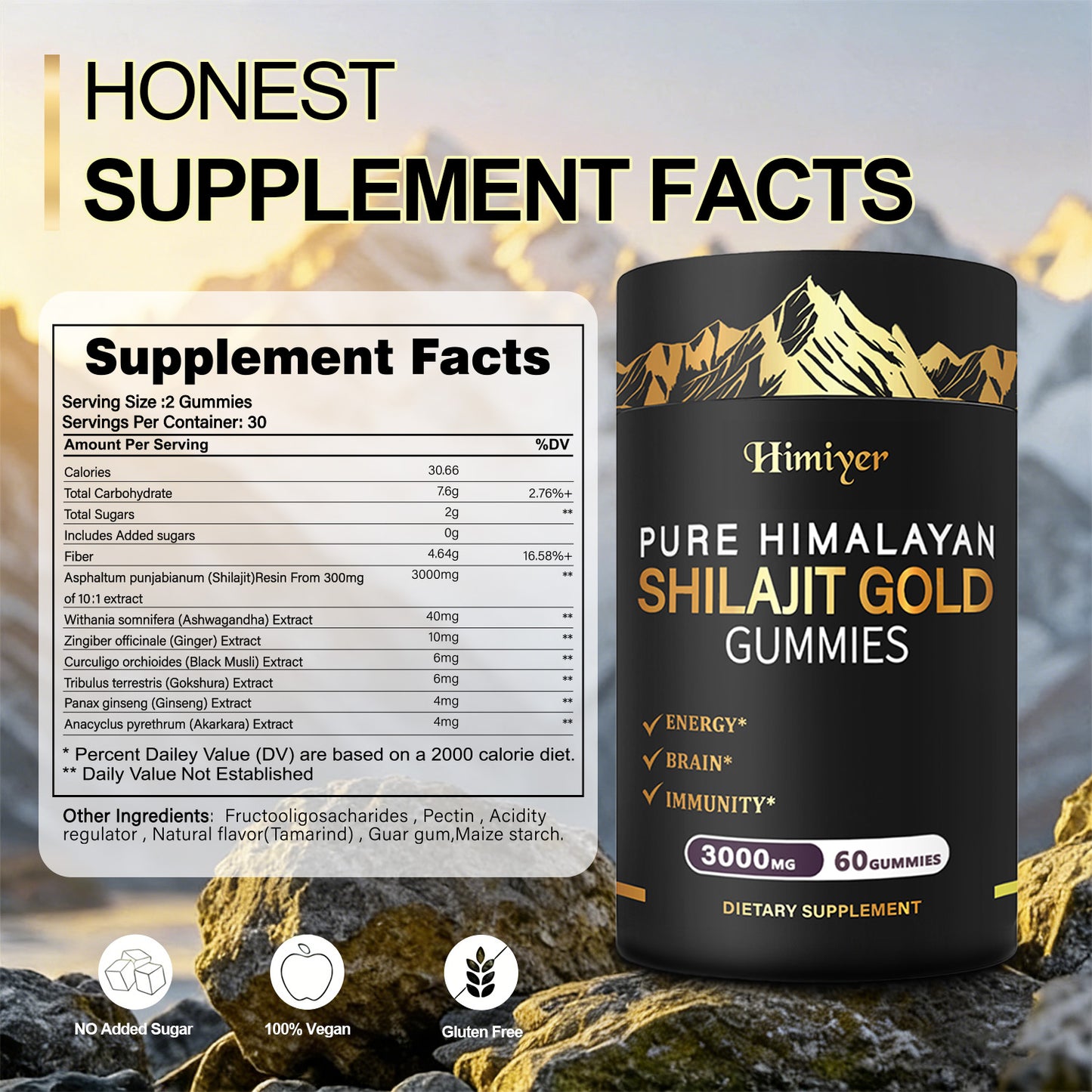 SHILAJIT GOLD  GUMMIES