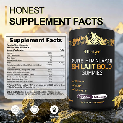 SHILAJIT GOLD  GUMMIES