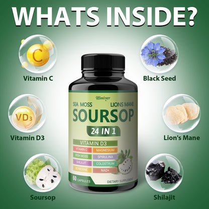 Soursop 24 in 1 Capsules
