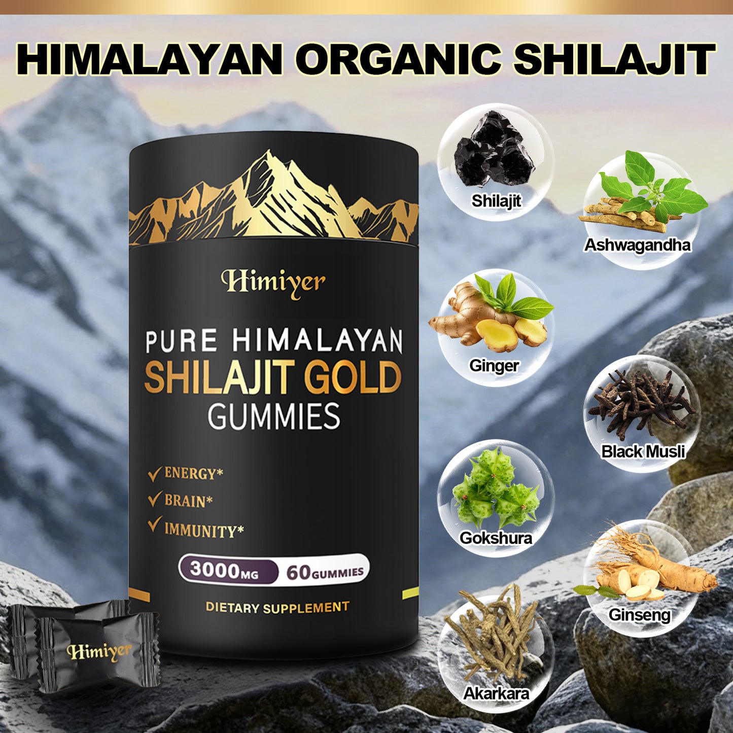 SHILAJIT GOLD  GUMMIES