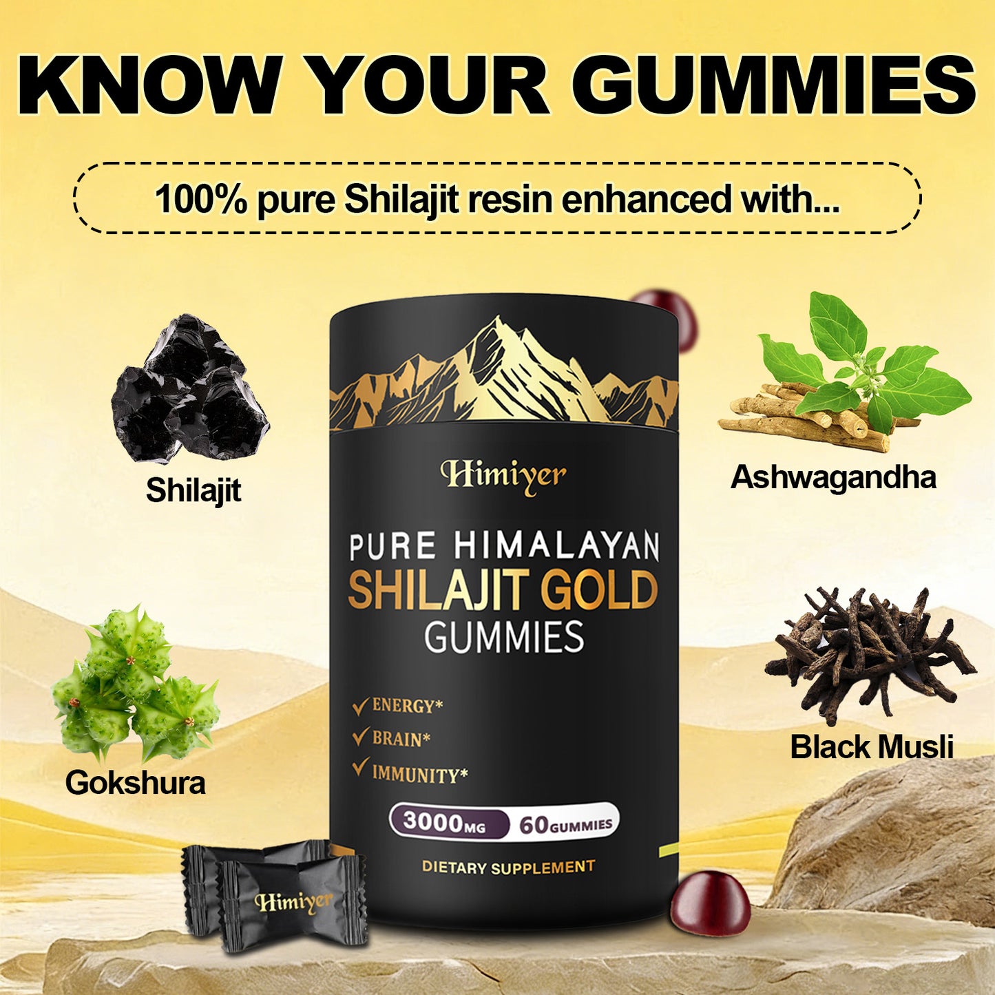 SHILAJIT GOLD  GUMMIES