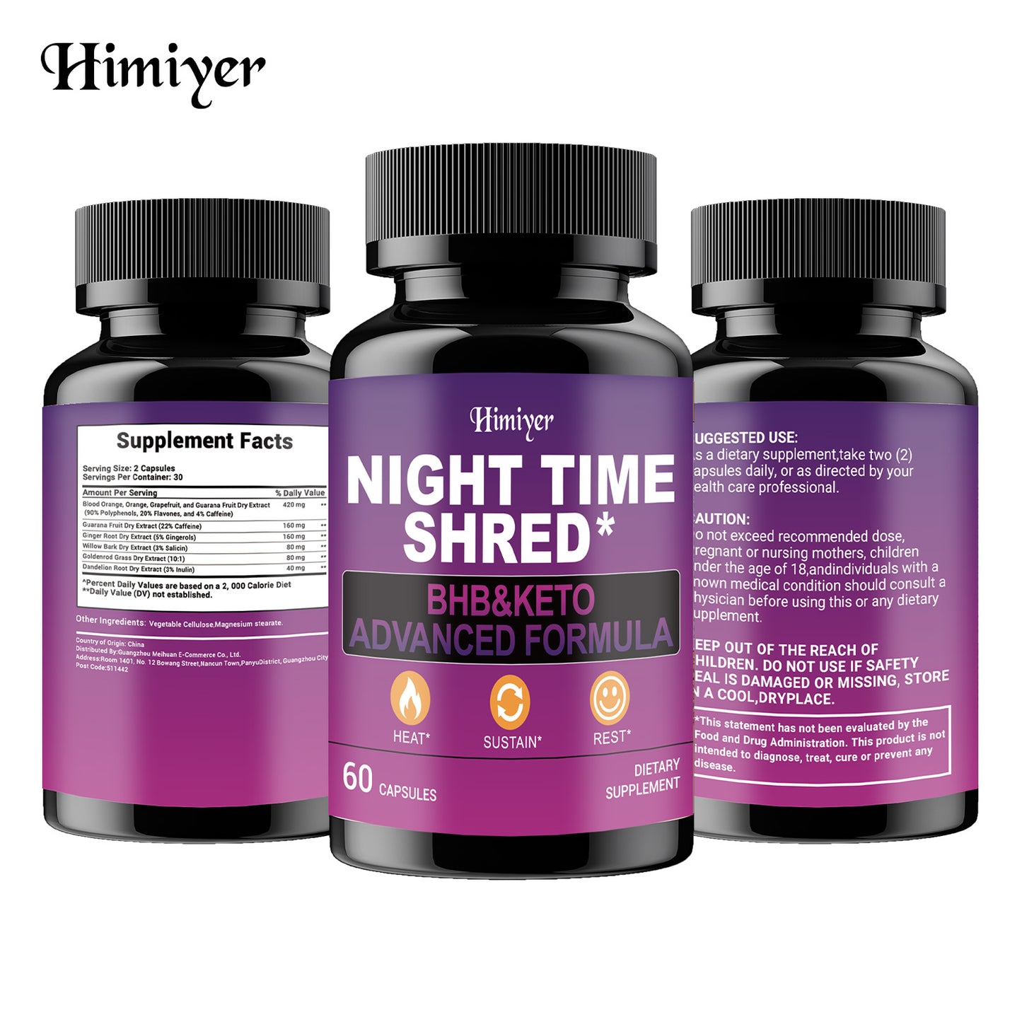 NIGHT TIME SHRED CAPSULES