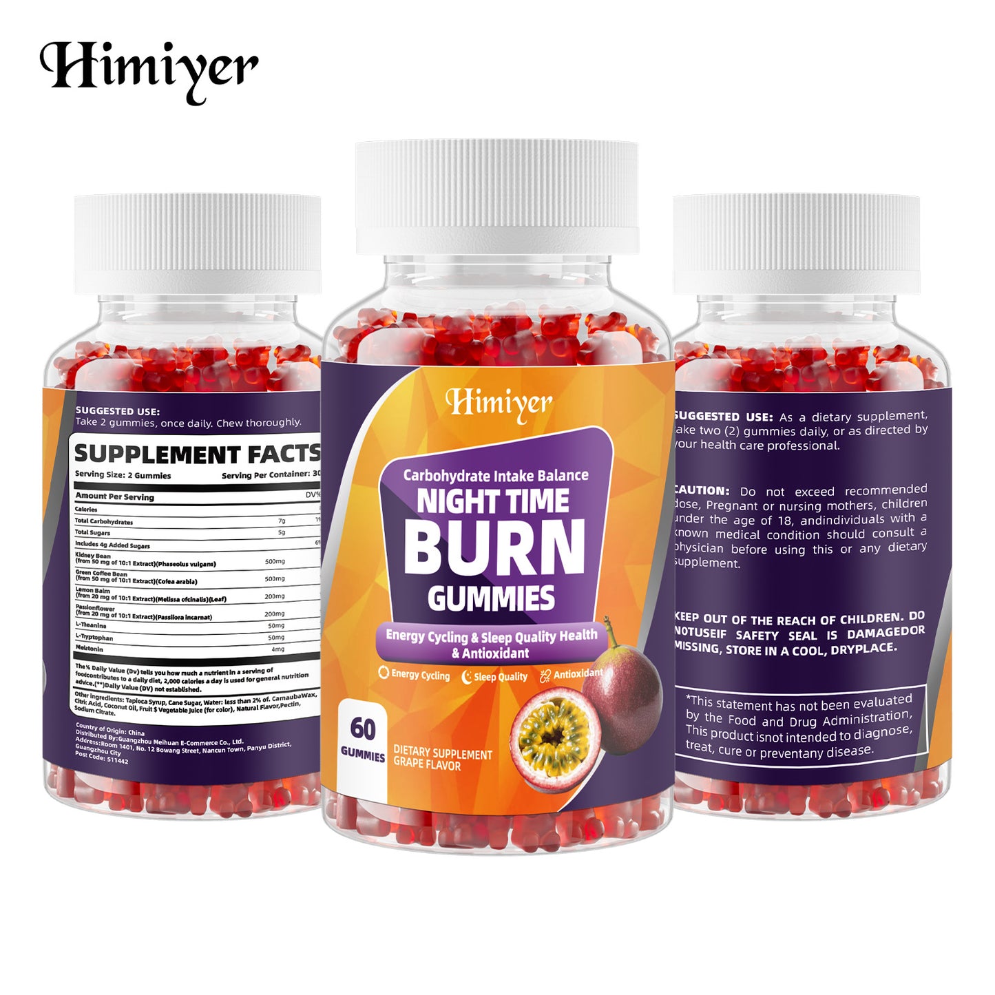 NIGHT TIME  BURN  GUMMIES